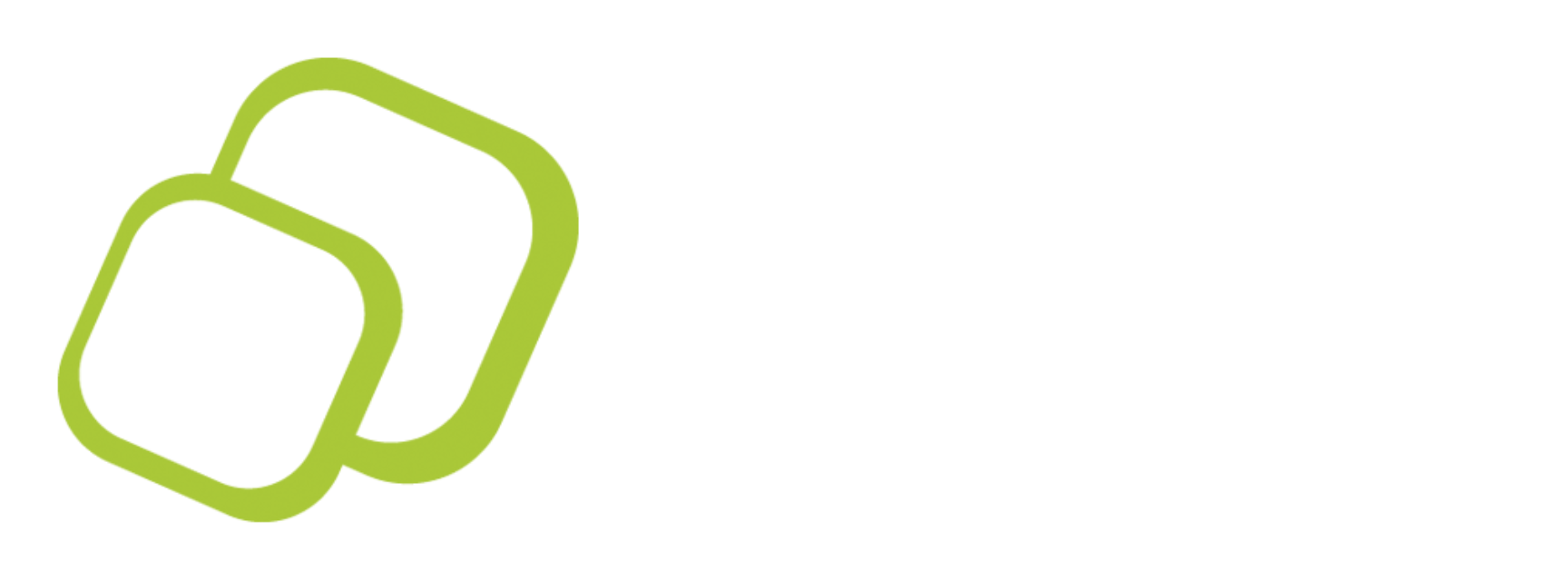 Large White & Green Logo